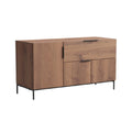 Modern Wooden Sideboard with Minimalist Design and Metal Legs